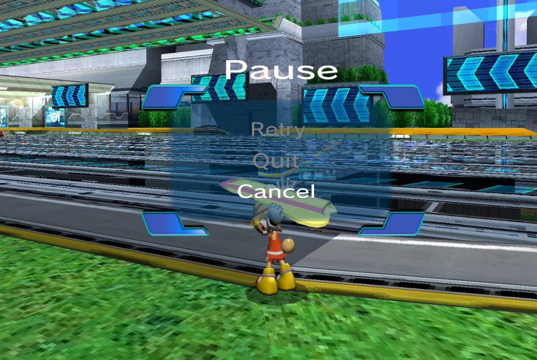 Sonic the Hedgehog (2006)- HUD Mod for Sonic Riders (GameCube) | SR-GC Mods