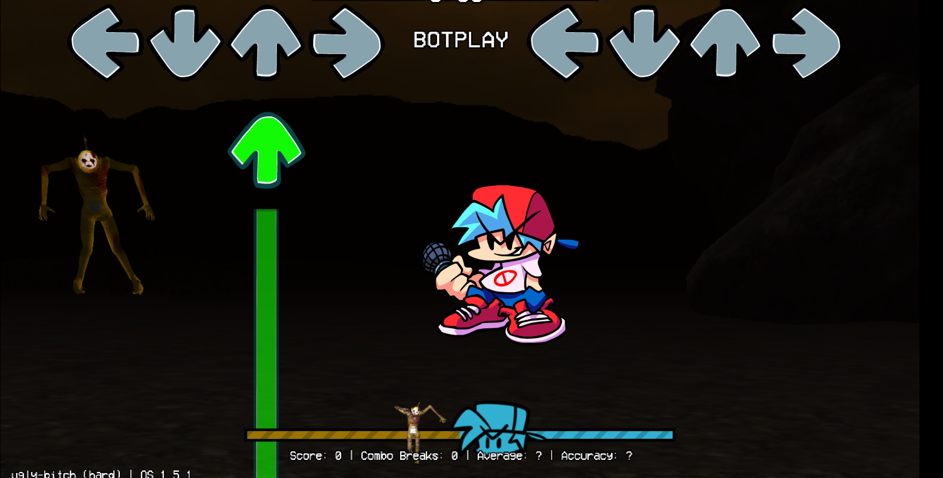 Riday Ight Fuclki VS guadian from slendytuber 2