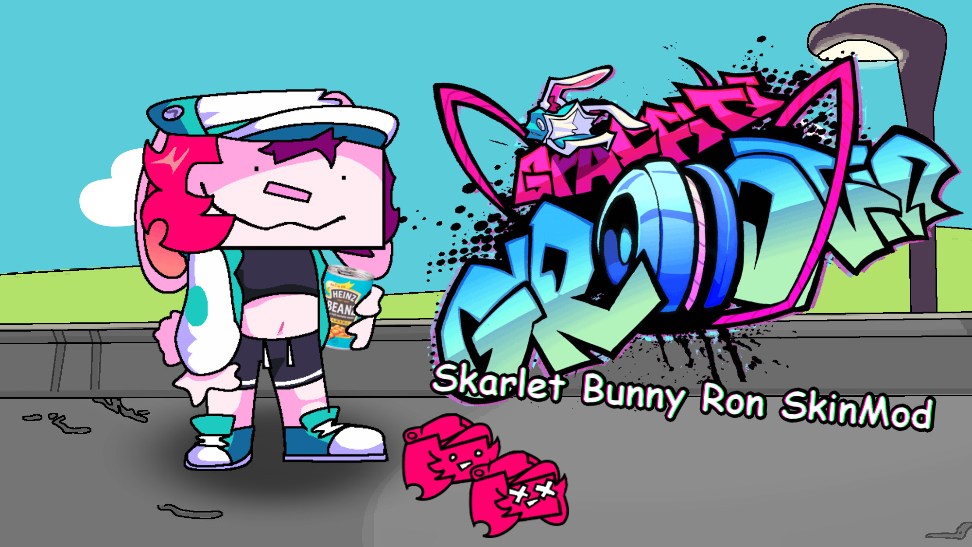 Skarlet Bunny Ron SkinMod