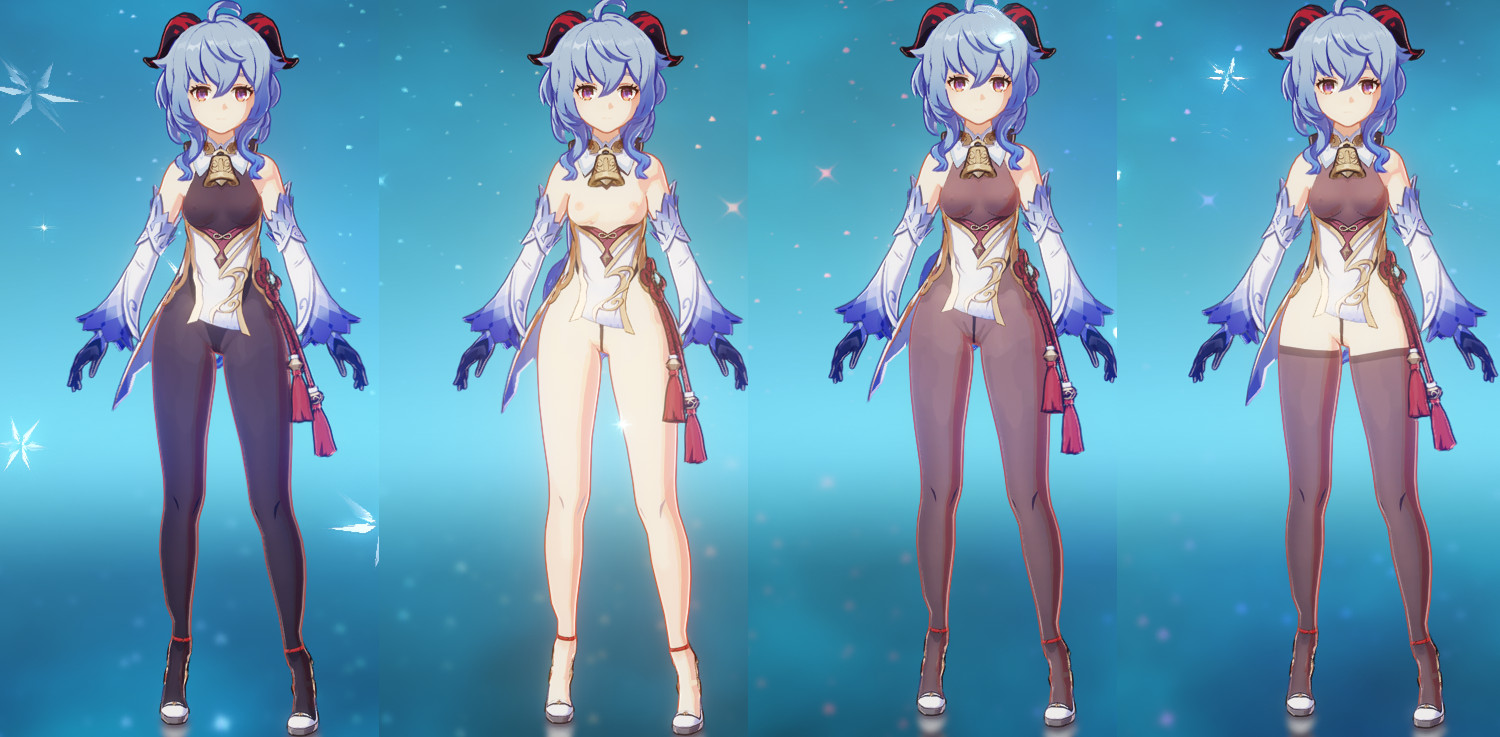Ganyu Skimpy Outfits
