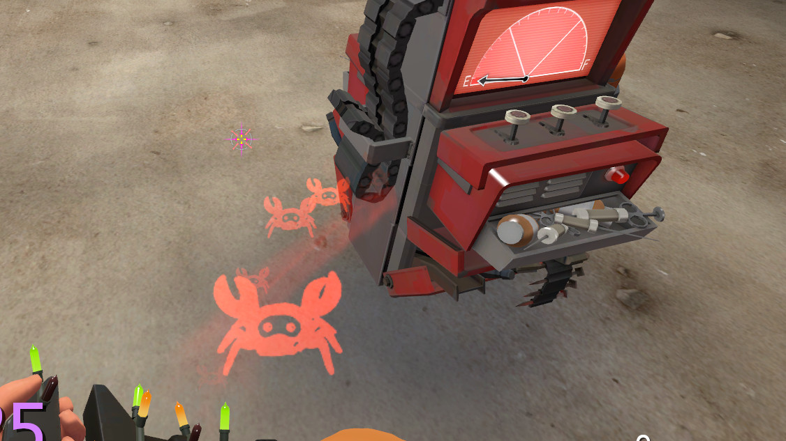 Spycrab healsign