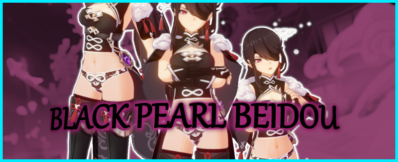 Black Pearl Beidou - Recolor and Midriff
