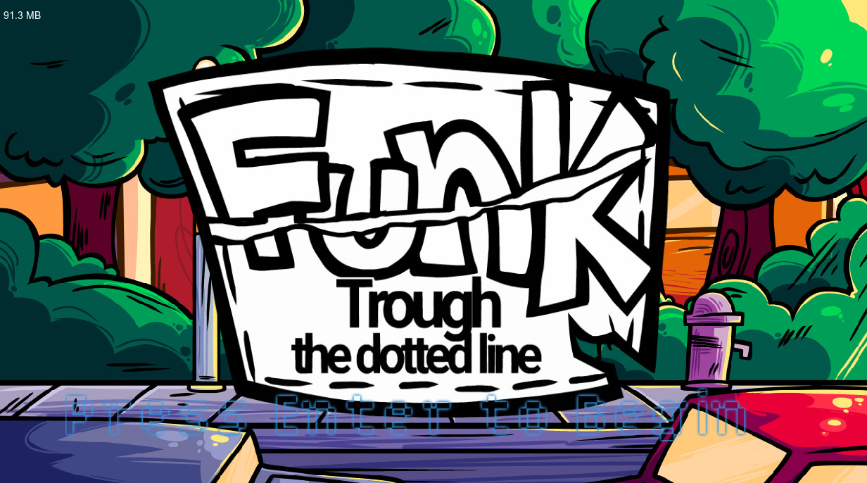 Funk Trough the Dotted Line
