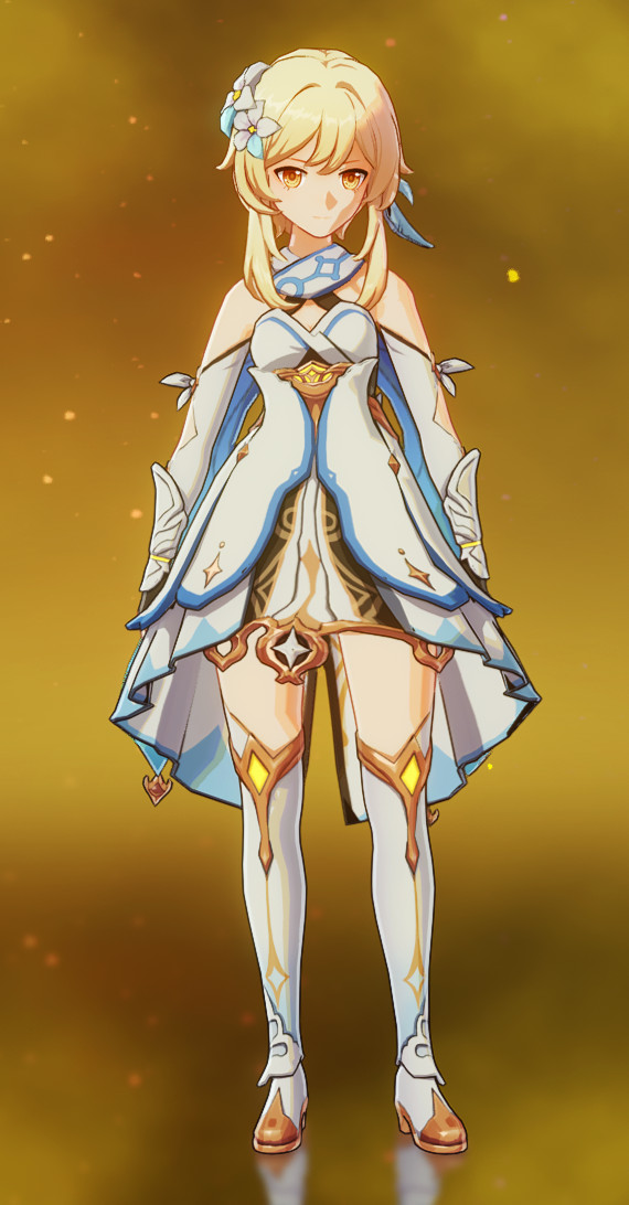 Lumine over Aether Mod for Genshin Impact | GI Mods