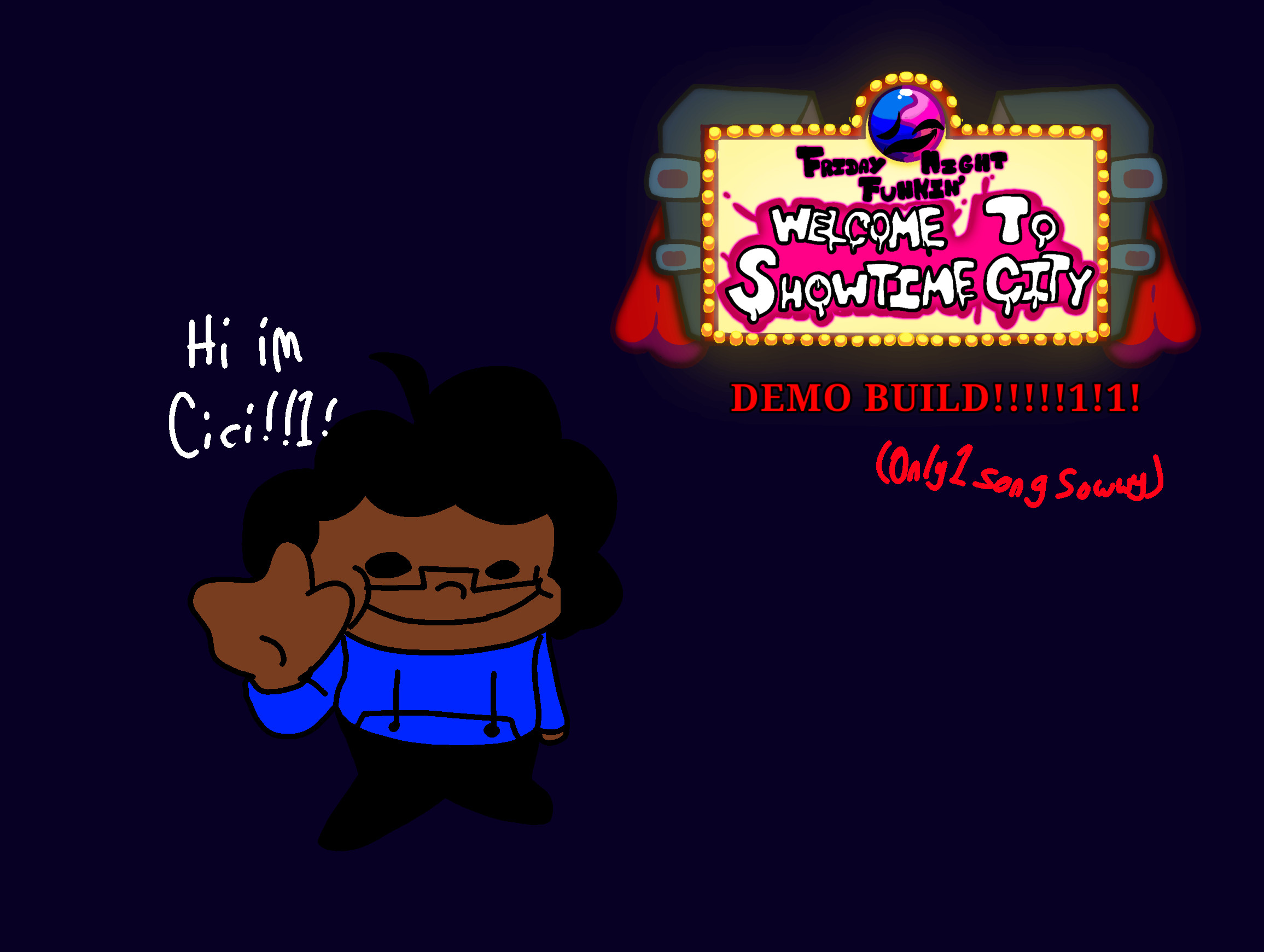 FNF: WELCOME TO SHOWTIME CITY (DEMO)