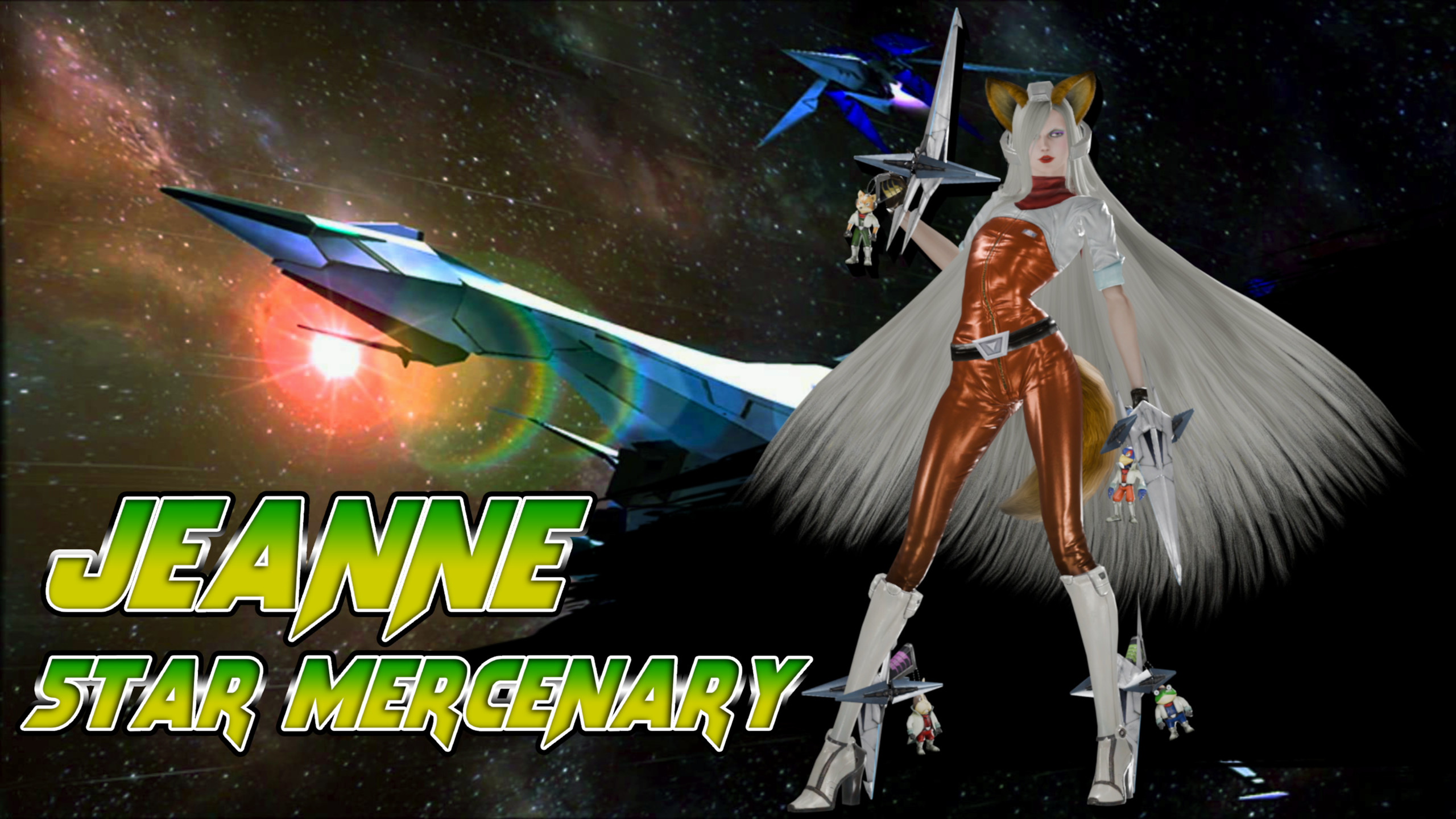Jeanne (Star Mercenary) + Effects Mod for Super Smash Bros. Ultimate ...