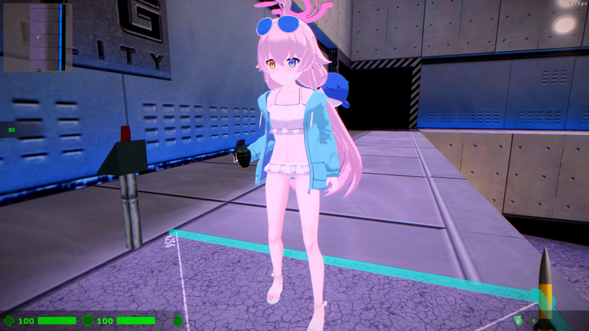 Takanashi Hoshino - Blue Archive Mod for Sven Co-op | SC Mods