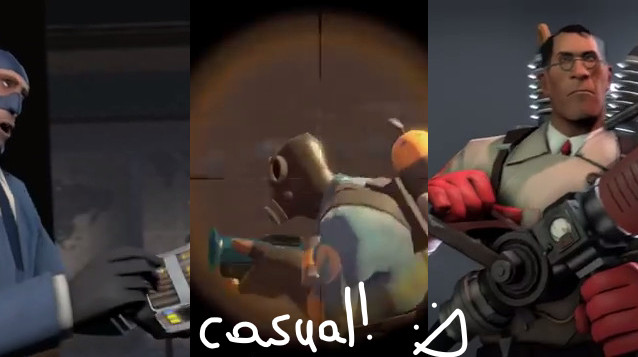 Casual Compatible SFM Weapons