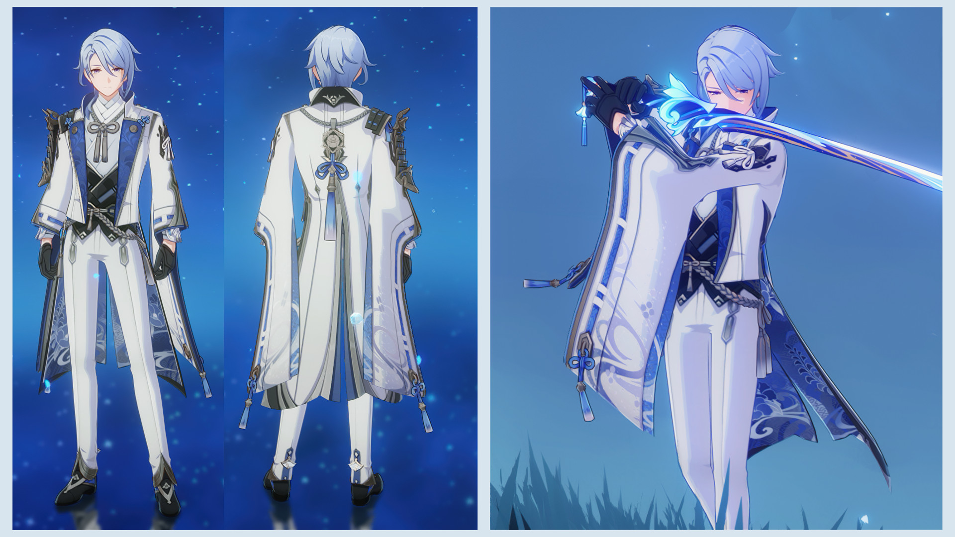 Ayato Blue/Silver Recolour