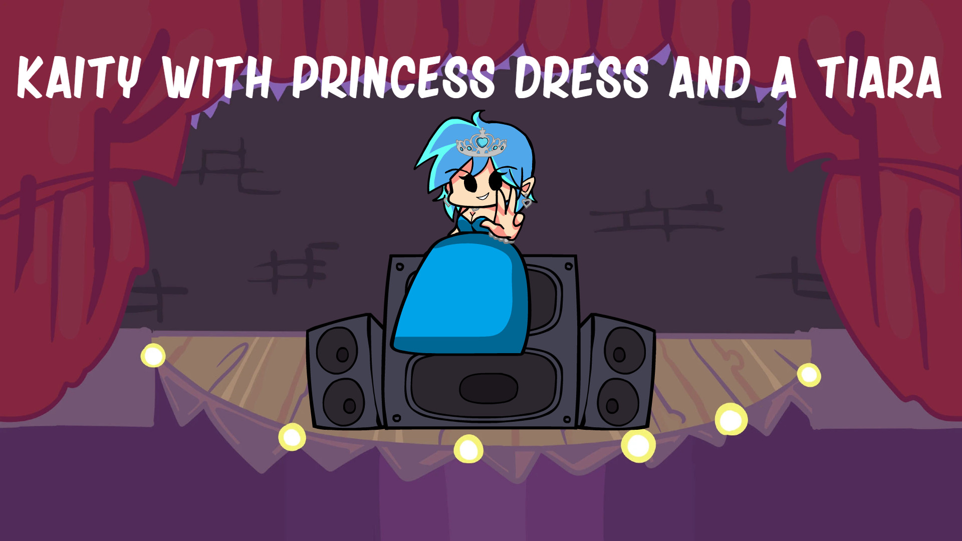 Kaity With Princess Dress And A Tiara + FLA