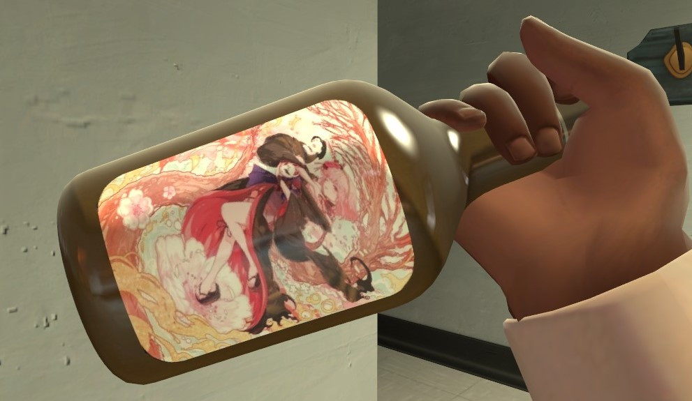 Calliope Mori Sake Bottle