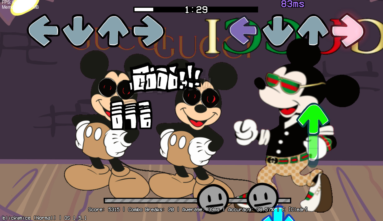 Gucci Mouse Battle