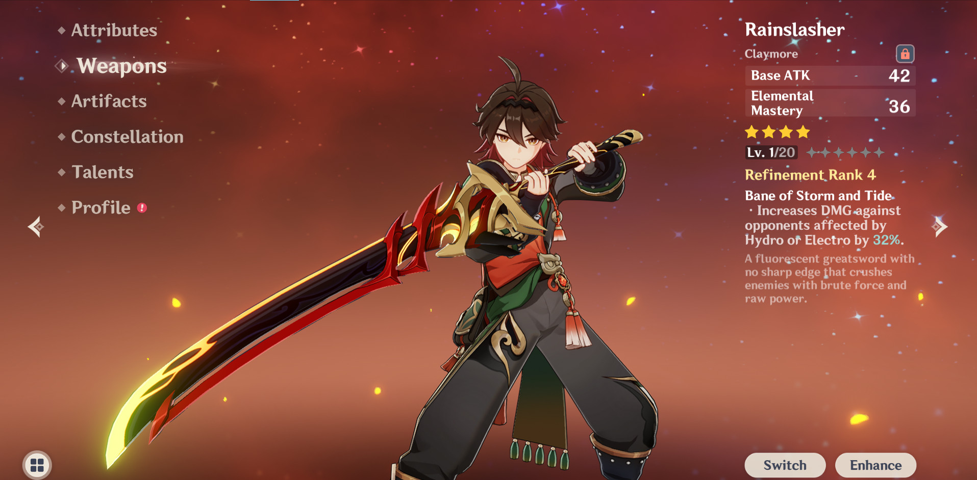 RedhornOverRainslasher