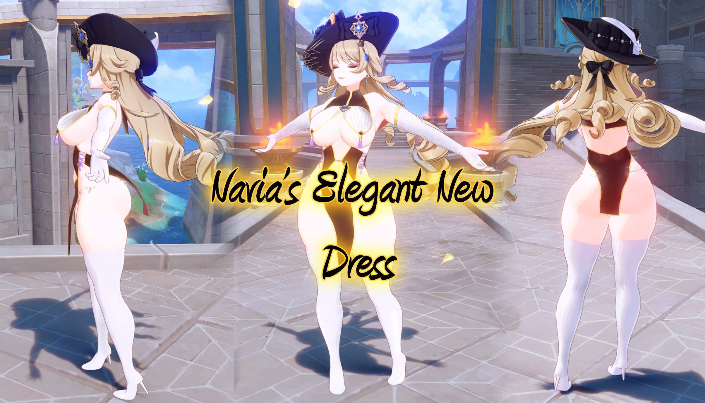 Navia's Elegant New Dress