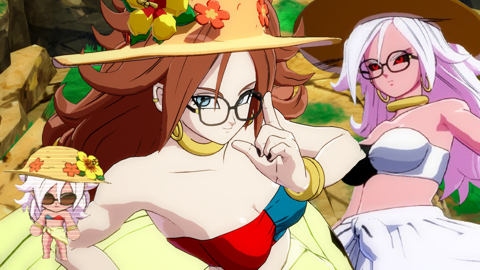 満腹ページ Summer Android 21 (Lab Coat) Mod for Dragon Ball FighterZ | DB:FZ Mods