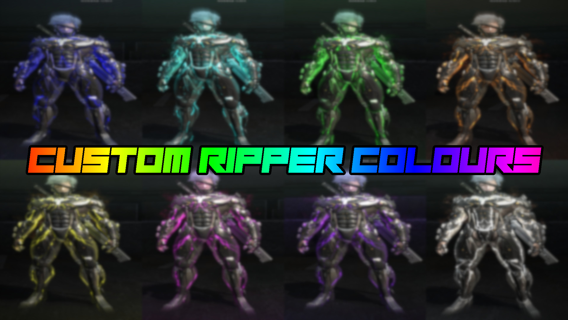 Custom Ripper Colours Mod for Metal Gear Rising: Revengeance | MGR:R Mods