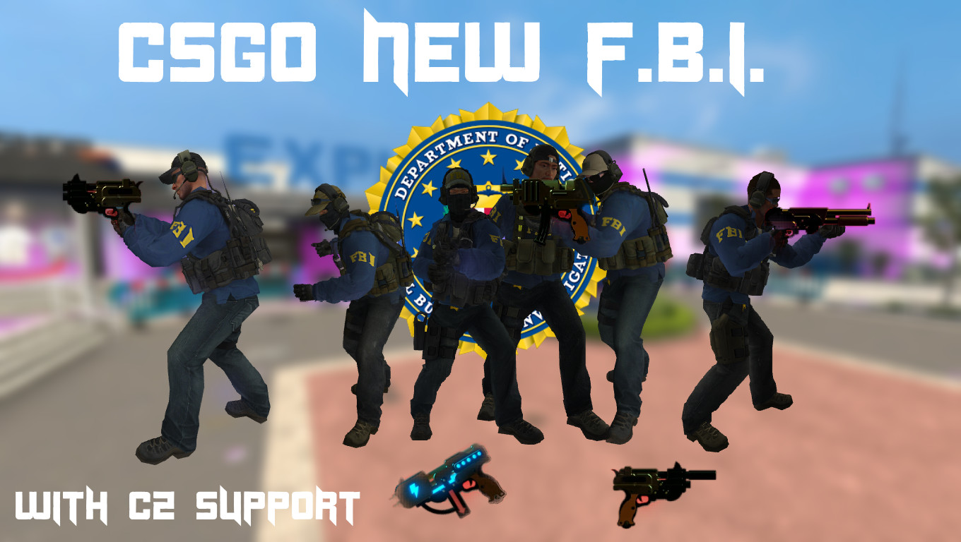 CSGO New F.B.I Team 2018 with cz support Mod for Counter-Strike 1.6 ...