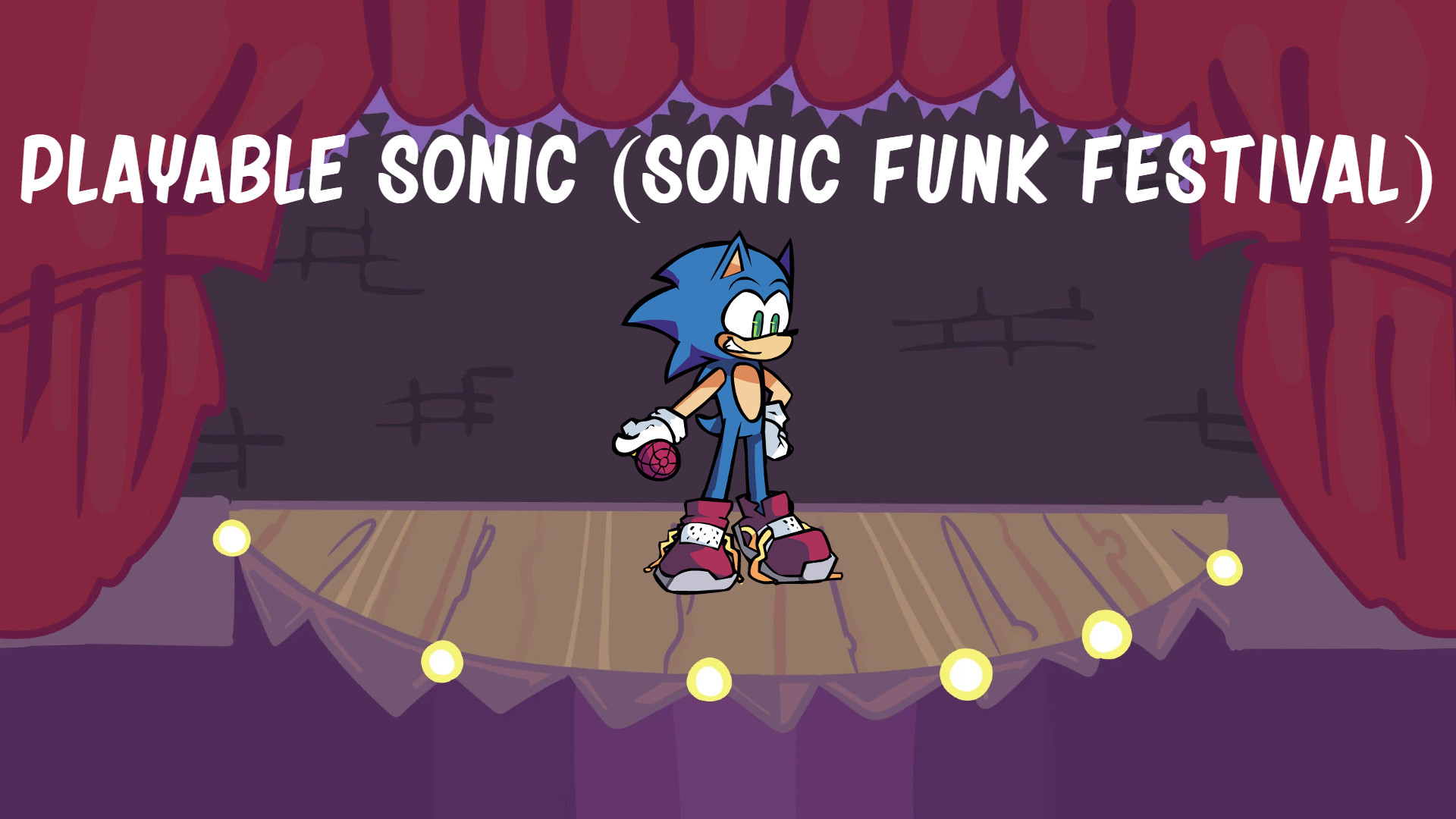Playable Sonic (Sonic Funk Festival)