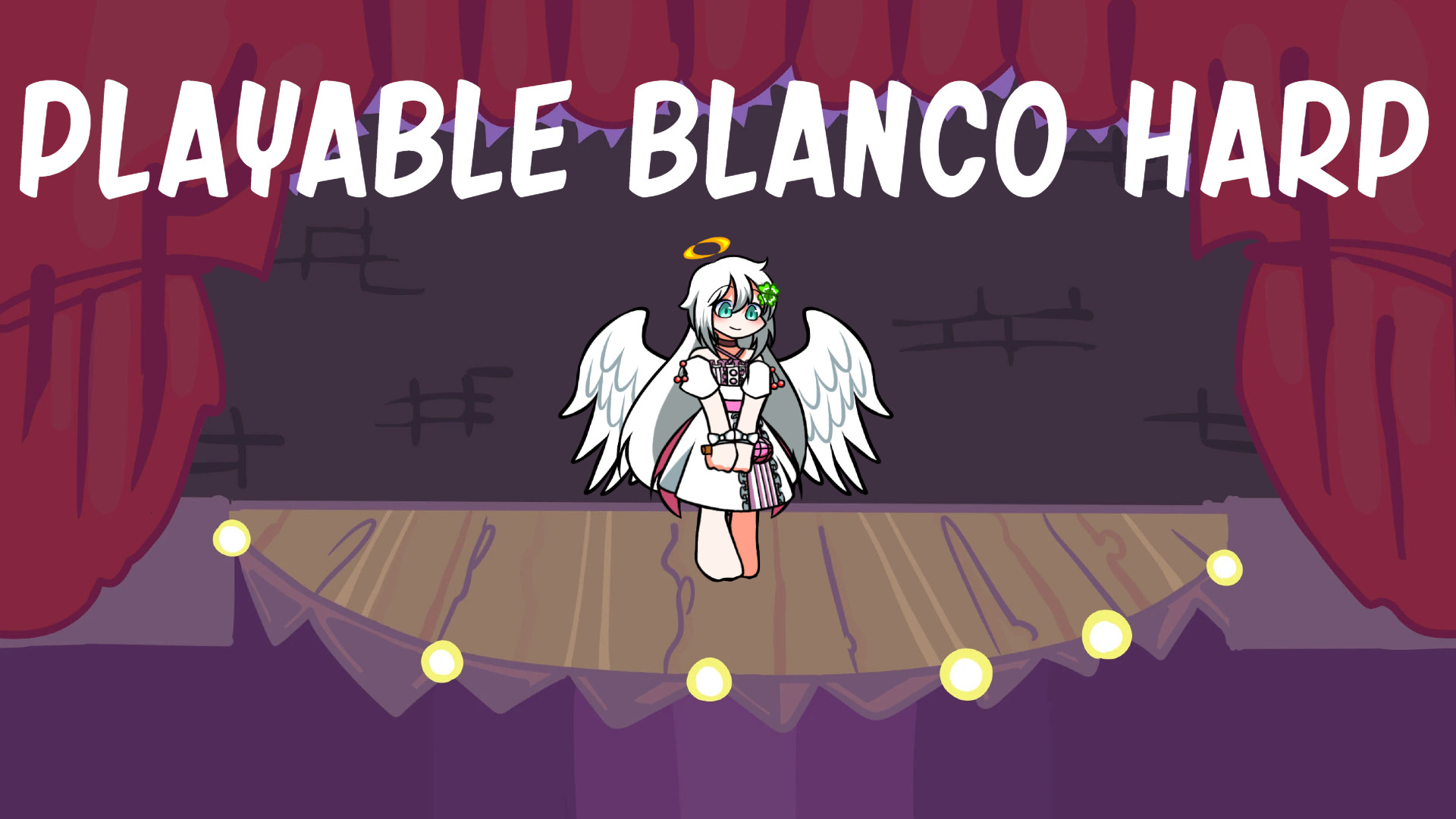 Playable Blanco Harp