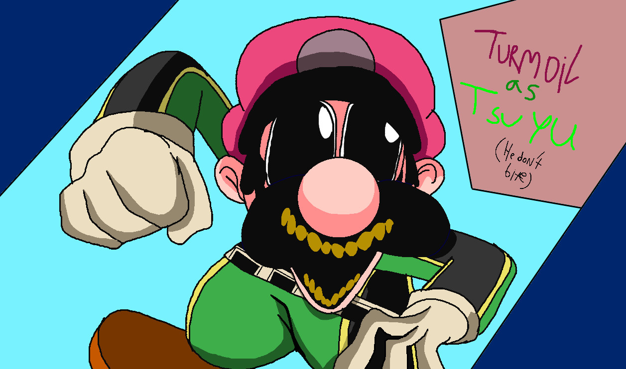 Turmoil wearing Tsuyu's costume