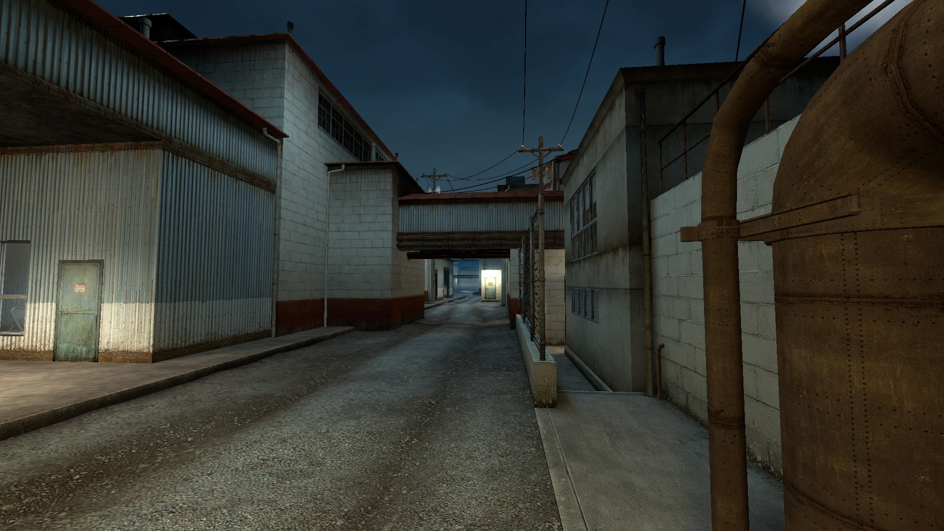 de_train_night Mod for Counter-Strike: Source | CS:S Mods