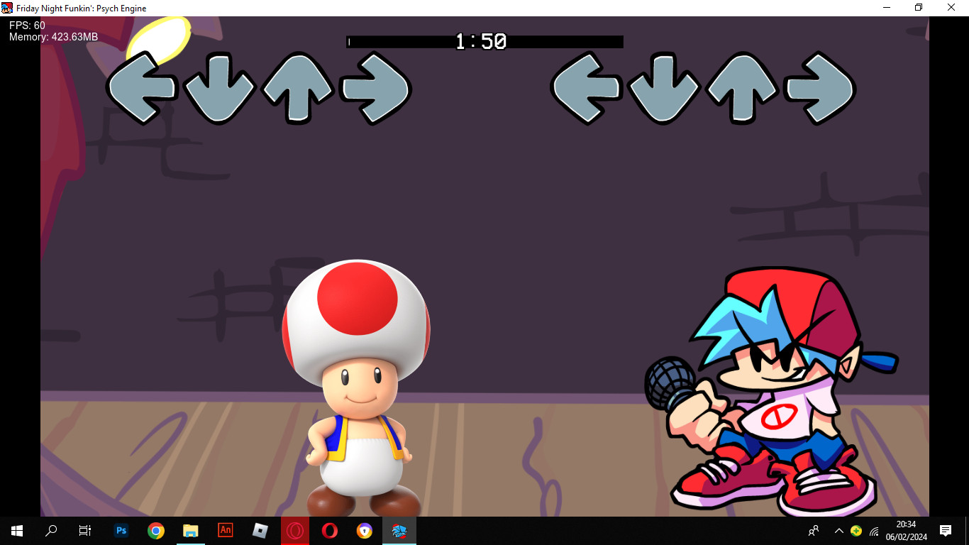 Vs Toad One-Shot Fanmade