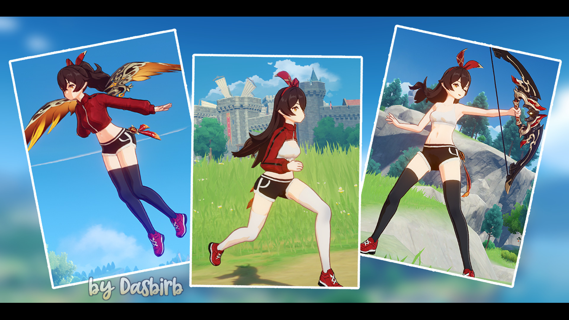 Sporty Amber [Genshin Impact] [Mods]