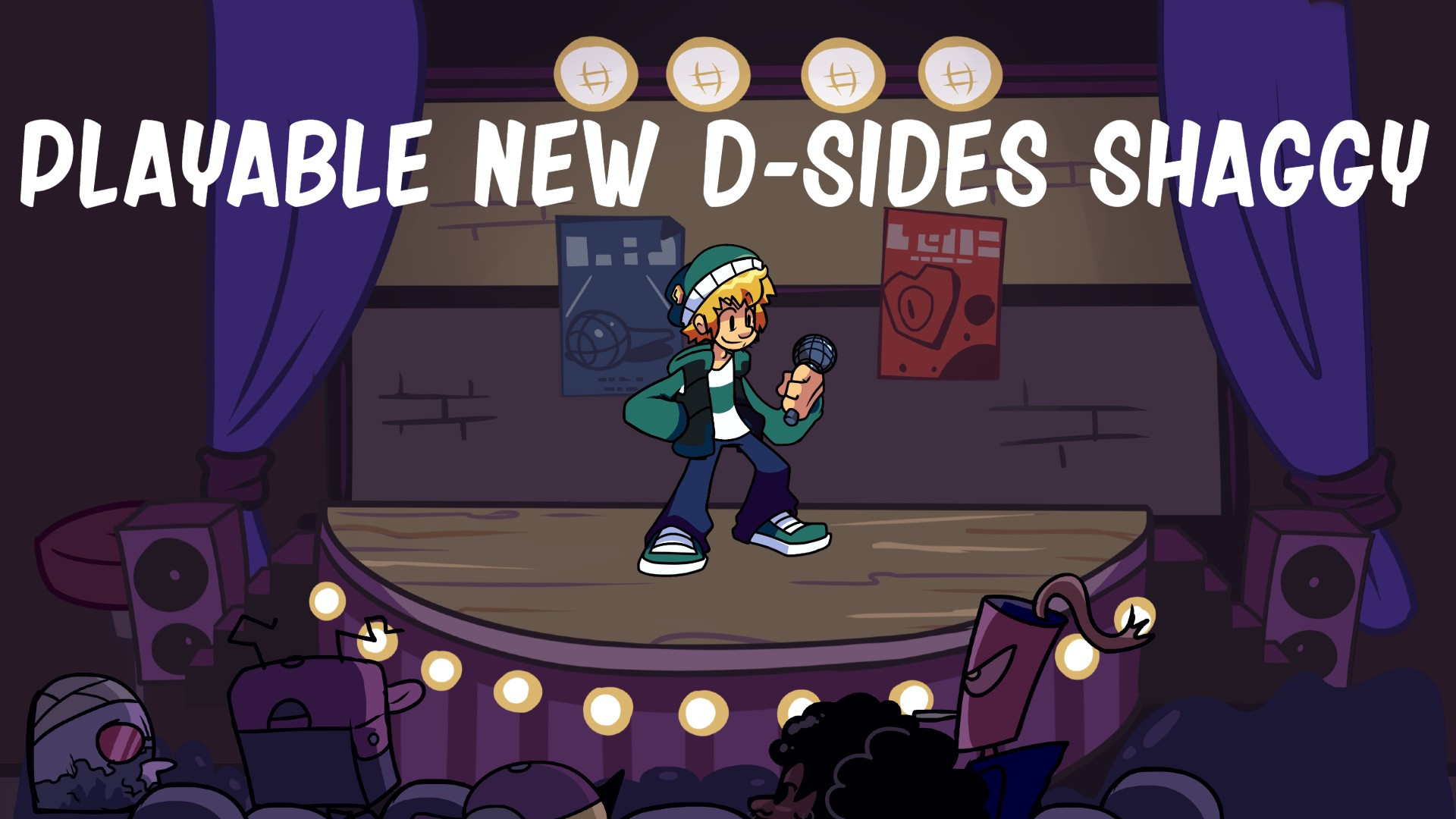 Playable New D-Sides Shaggy