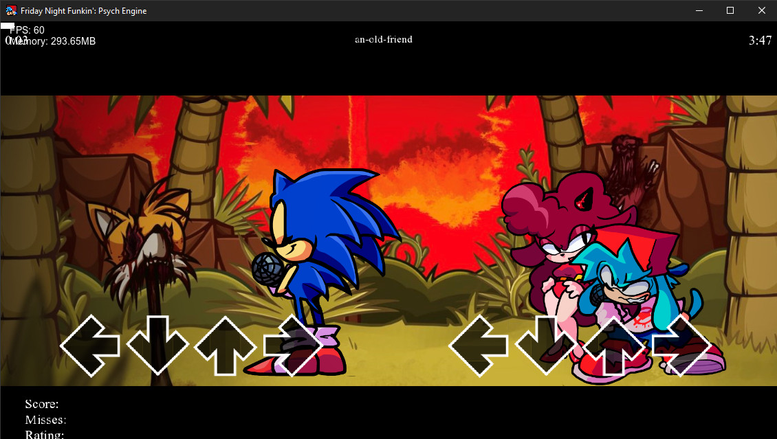 VS SonicEXE GodOfRing Resolution
