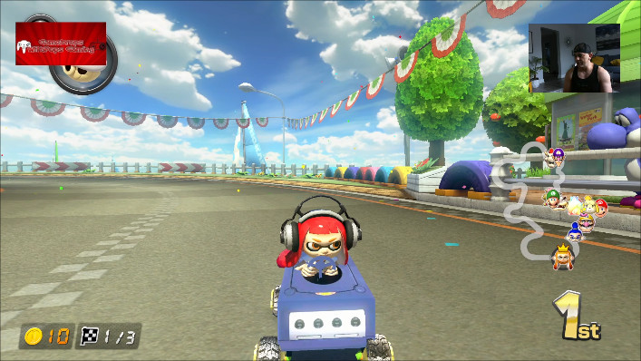 Gamecube custom Maro kart by atsuto_custom | Console de jeux vdeo