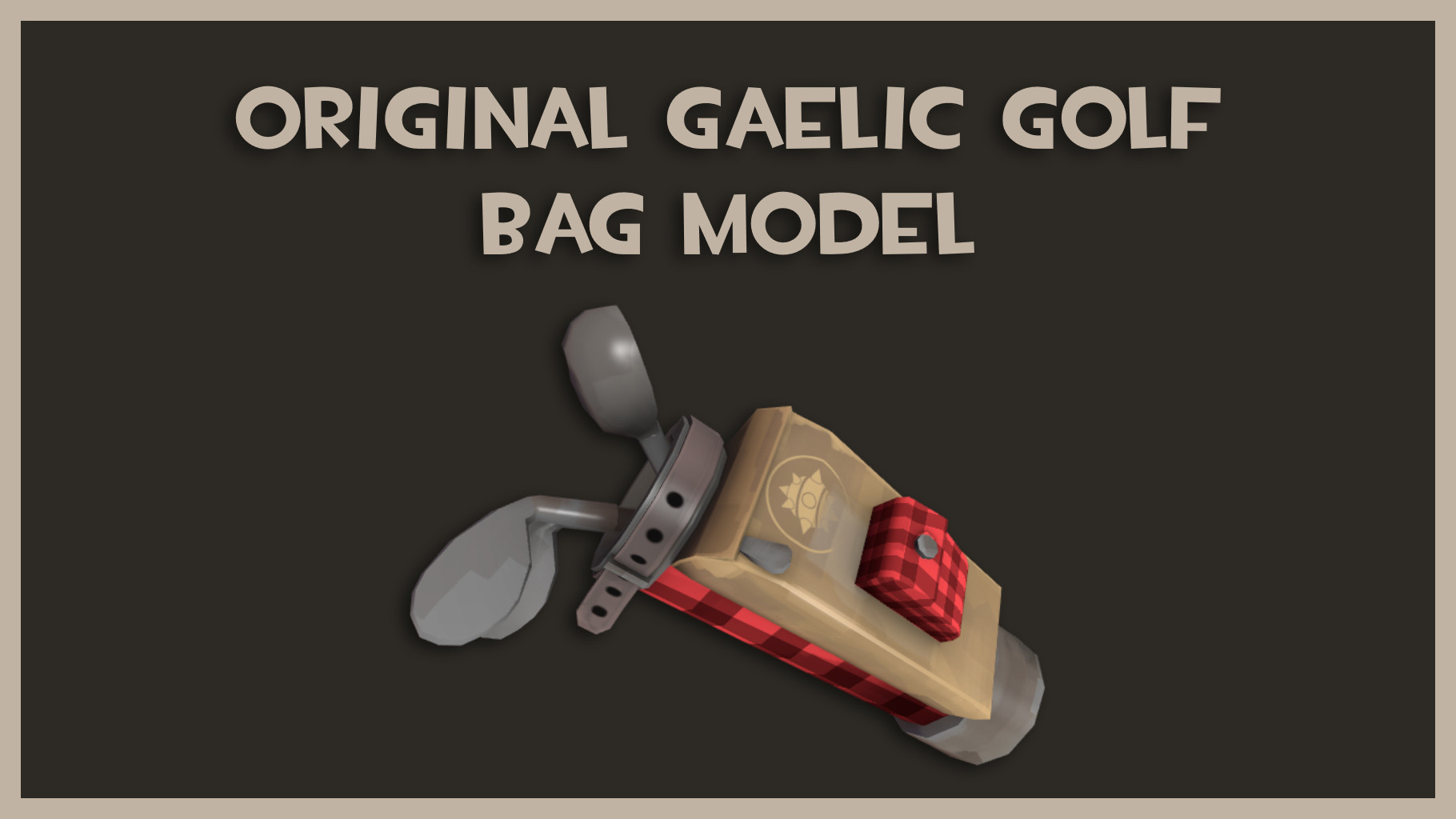 Original Gaelic Golf Bag Model