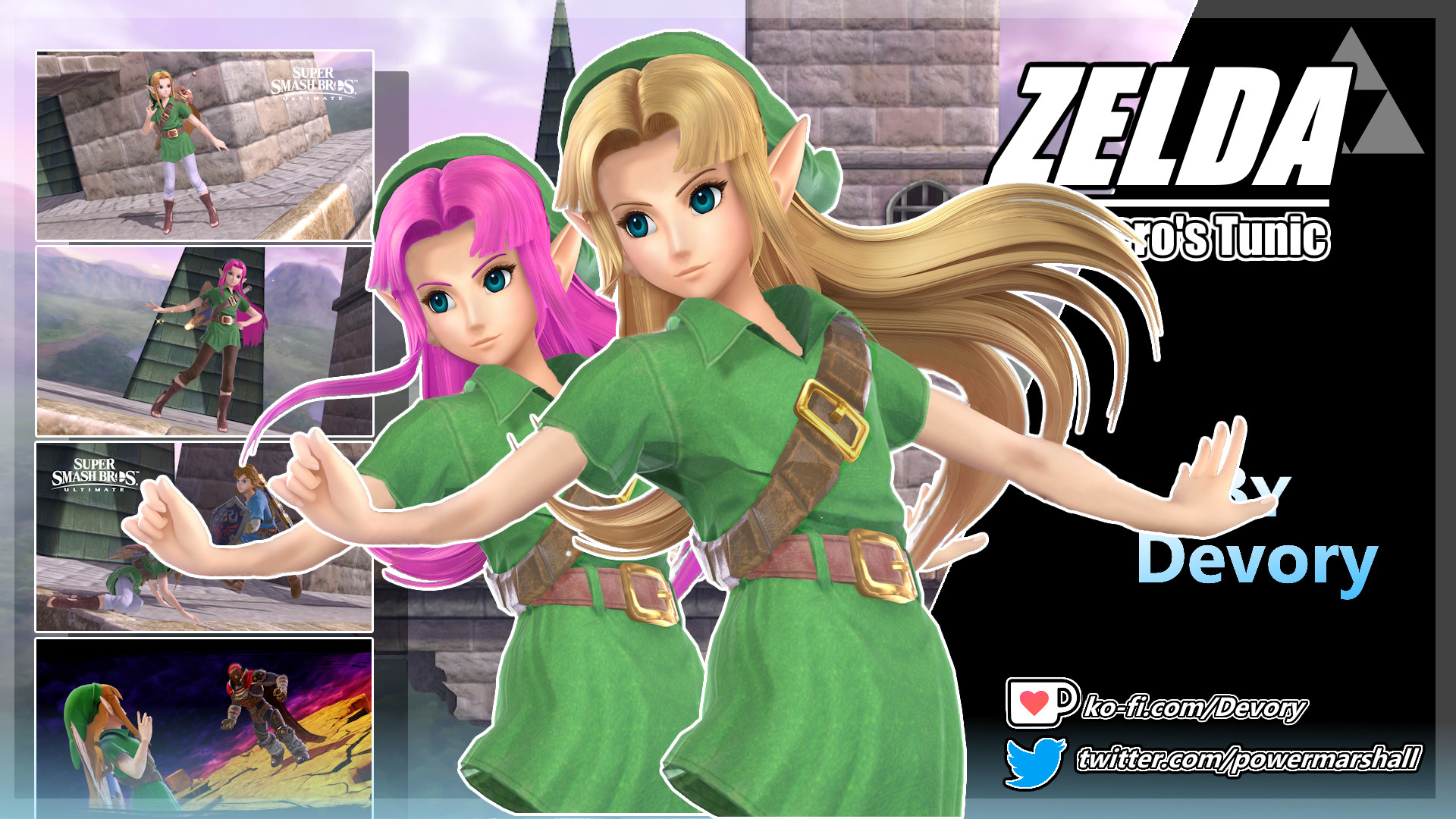 Hero's Tunic Zelda Mod for Super Smash Bros. Ultimate | SSBU Mods