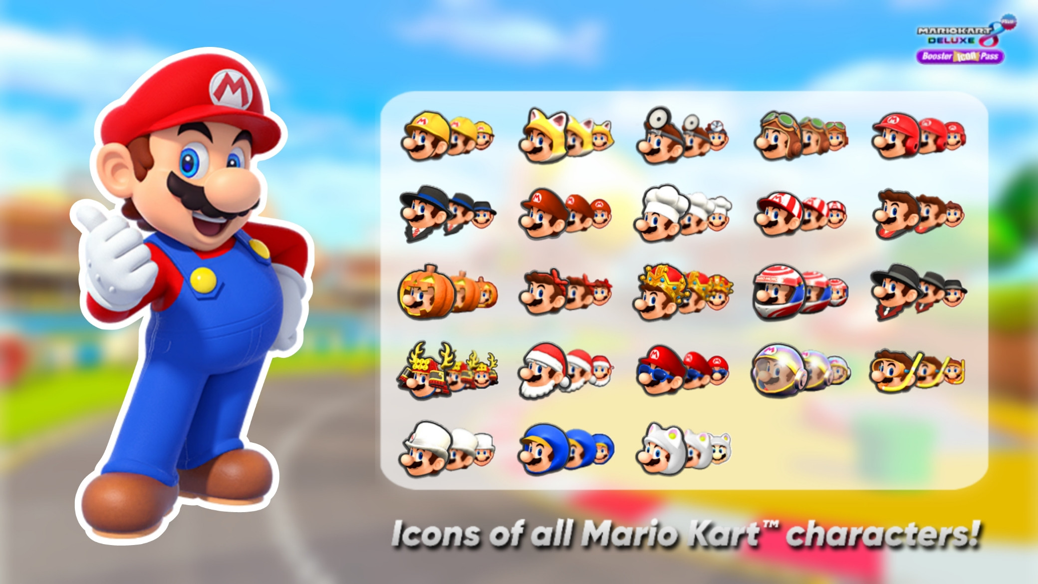 Booster Icon Pass++ Mod for Mario Kart 8 Deluxe | MK8D Mods