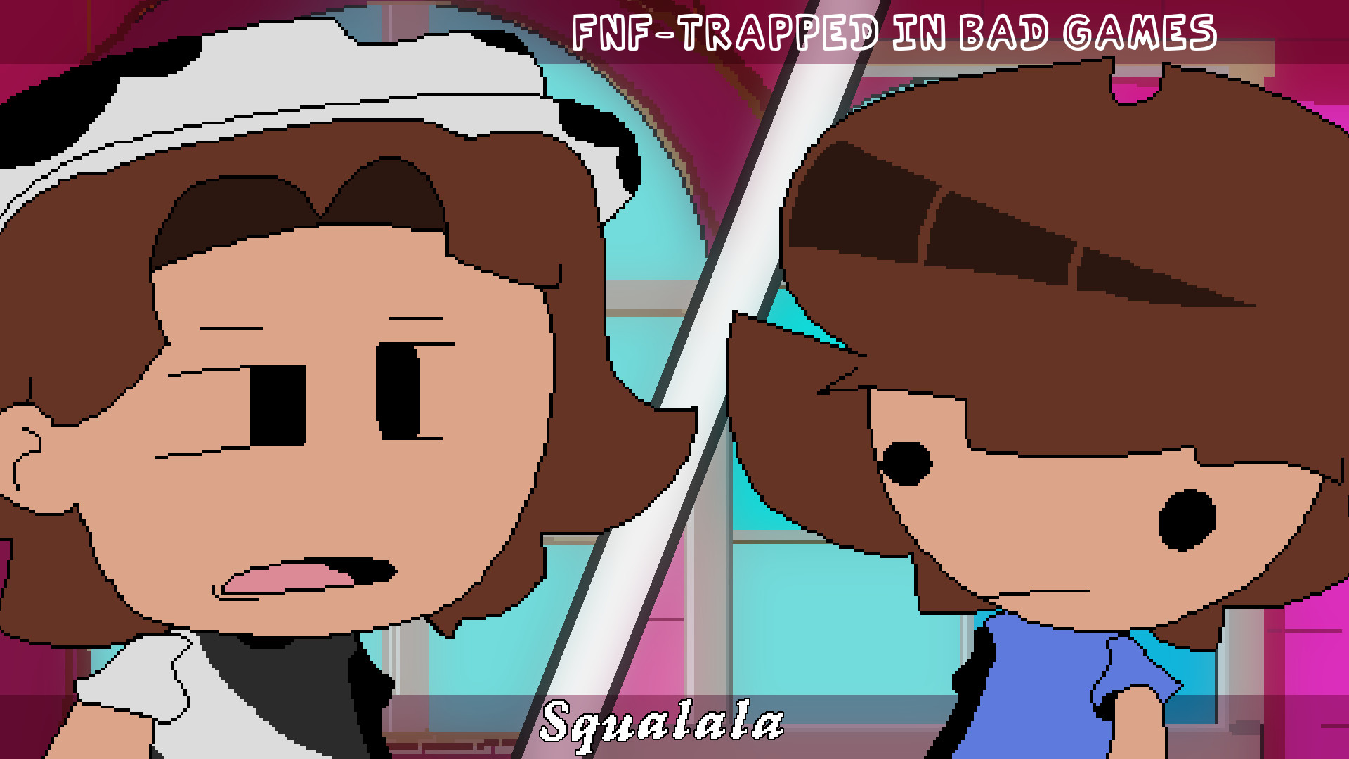 FNF-TRAPPED IN BAD GAMES
