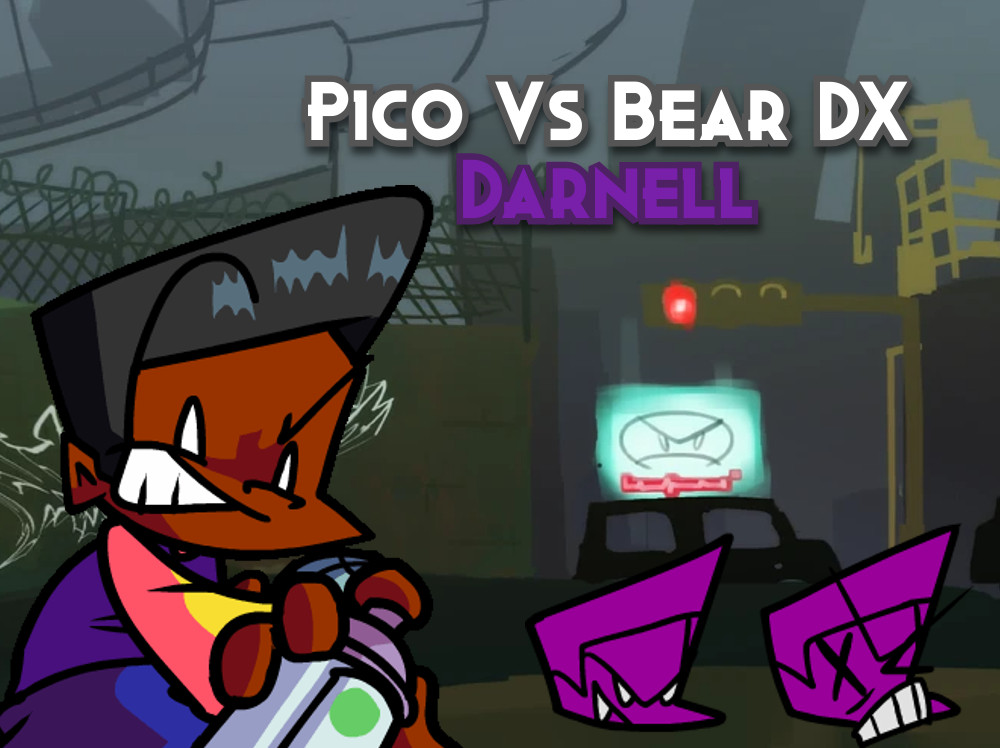 FNF Pico VS Bear DX Darnell (New Chromatic)