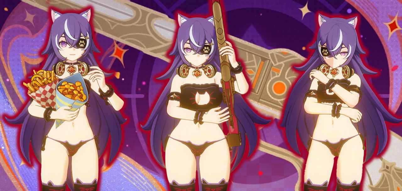 Chevreuse Cat Lingerie Thicc & Lore Friendly
