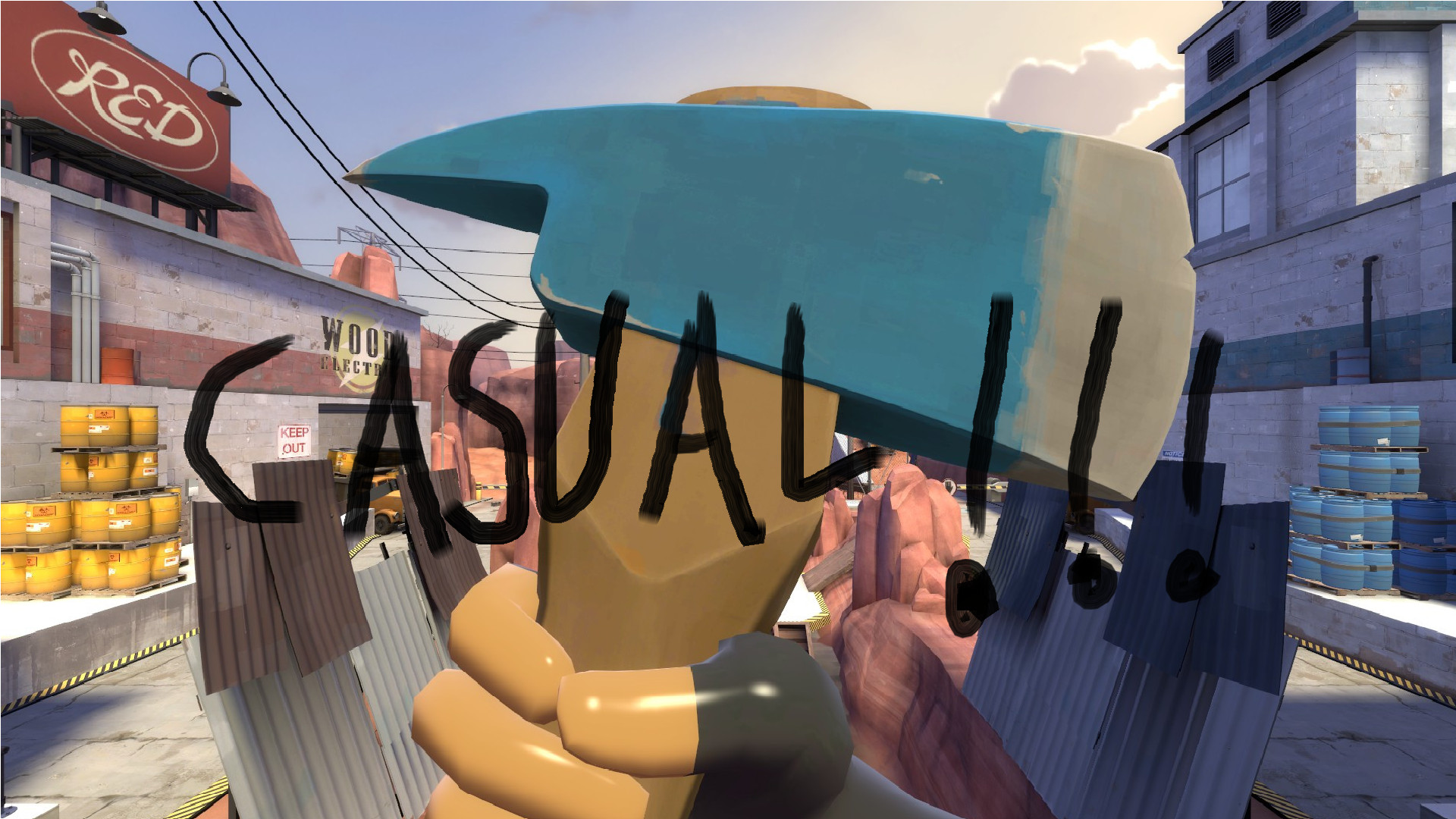 team color fire axe casual fix!!!