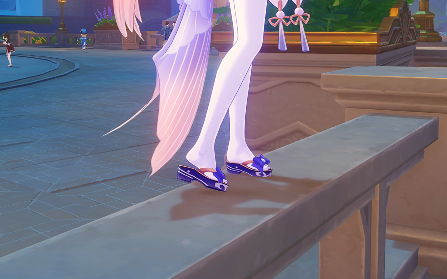 Real Physics of Kokomi's geta