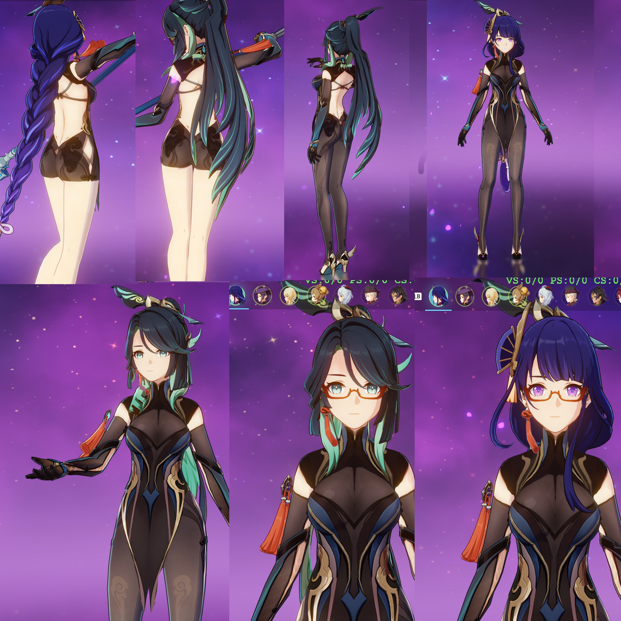 Raiden as Xianyun.