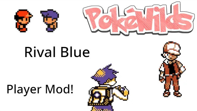 Rival Blue Character Mod Mod for Pokémon Wilds | PokéWilds Mods