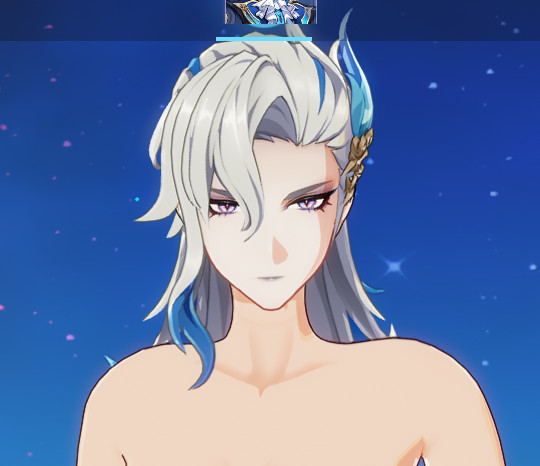 Neuvillette Genderbent NSFW mod make up