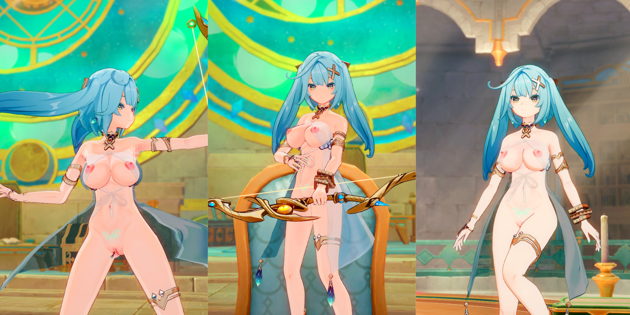 Bikini Faruzan - Clit Jewel and Womb Tattoo Ver.