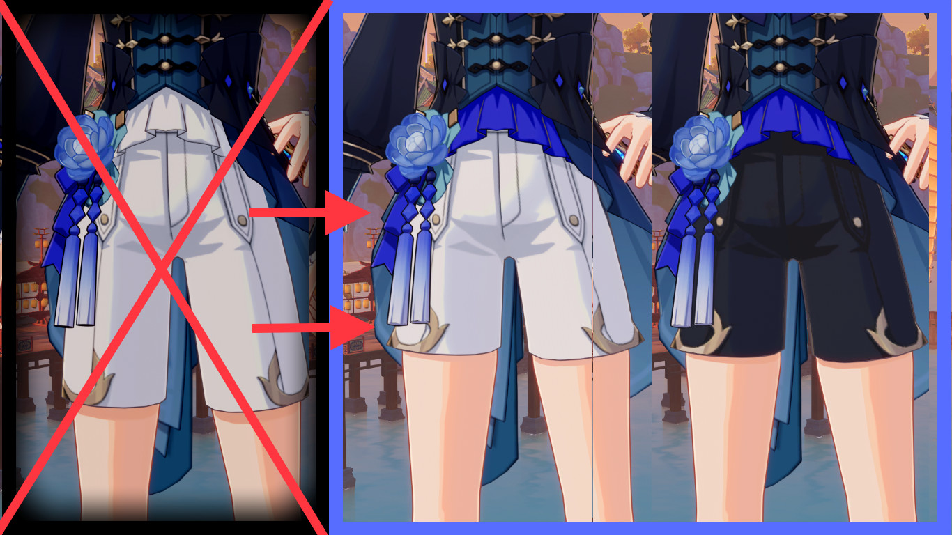 Shorters Shorts for Xingqiu's skin