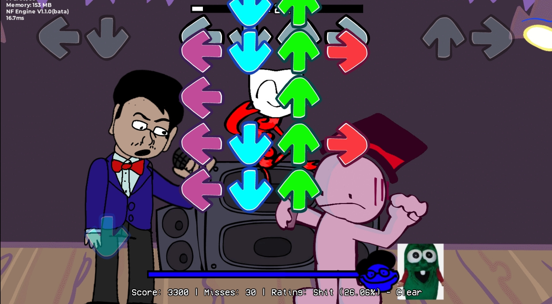 2 retards fighting for gangle Mod for Friday Night Funkin' | FNF Mods
