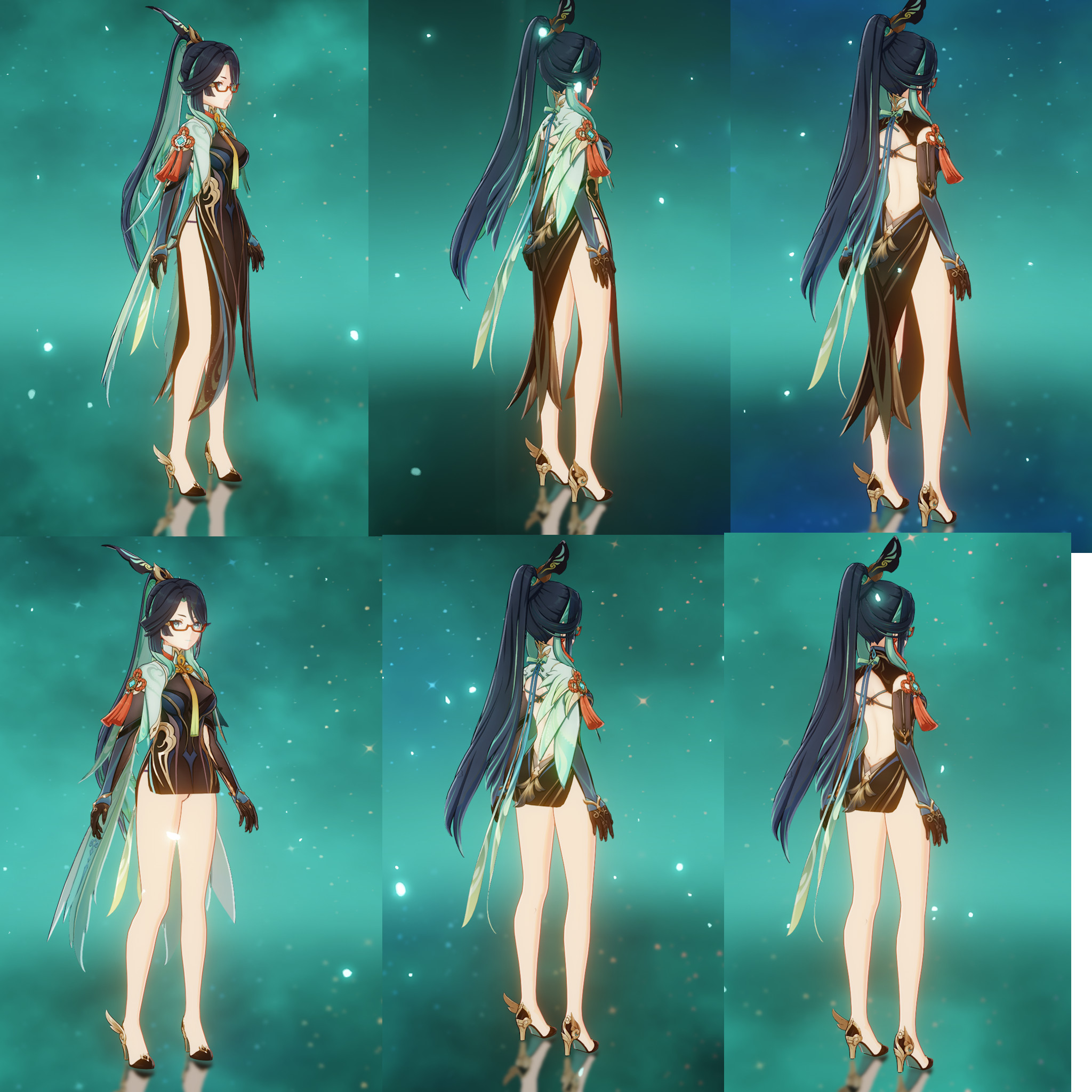 XianYun bare Legs,simplified