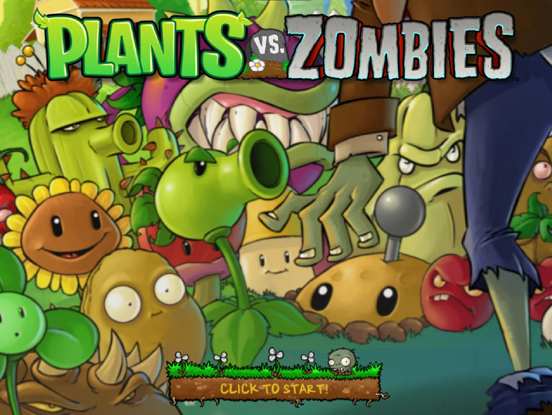 Pvz1 Xbox Title Screen Mod for Plants vs. Zombies | PVZ Mods