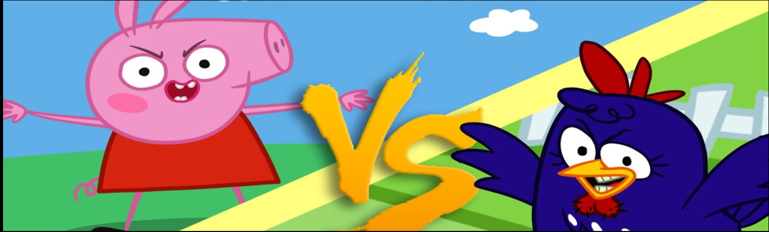 Peppa Vs Galinha Pintadinha