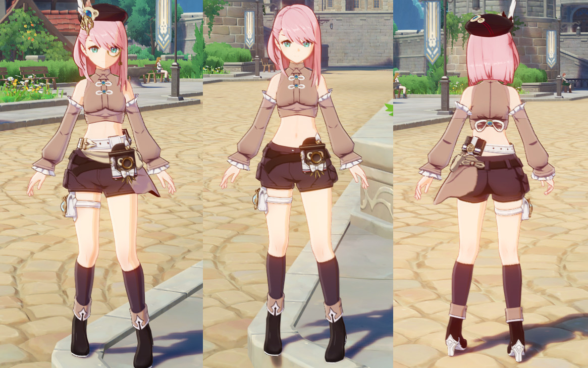 Liyue Vacay Charlotte | Recolor