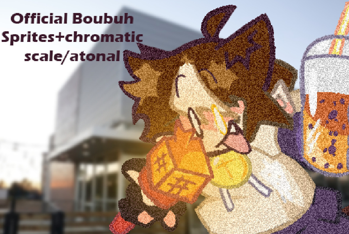 OFFICIAL BOUBUH Spritesheet + Chromatic/Atonal