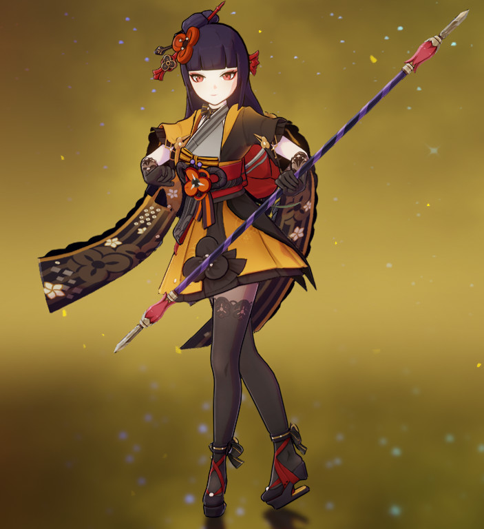 Yun Jin in Chiori outfit